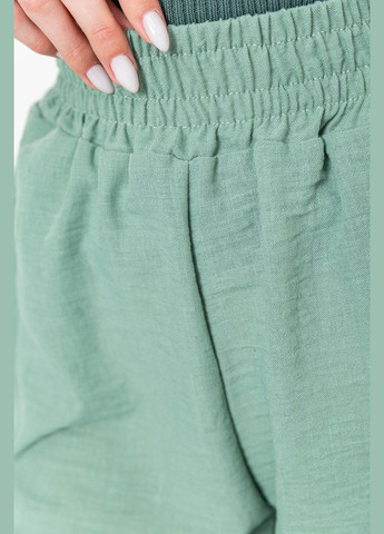 Шорти жіночі вільного крою тканина льон, колір електрик, Ager (288751167)