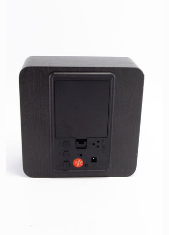 Настільний годинник дерев'яний КУБ VST-872S - Час, Температура, Вологість - вбудований Термометр і Гігрометр (504034) Black Clefers (300694636)