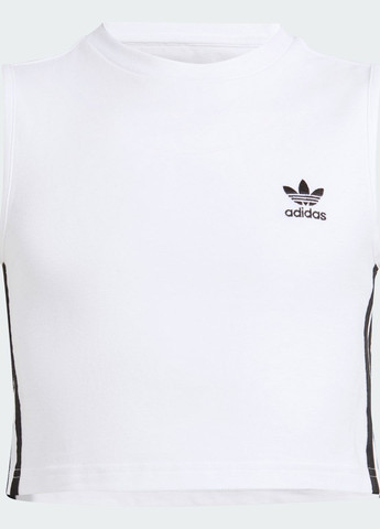 Укороченная майка Adicolor Kids adidas (299158584)
