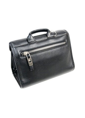 Чоловіча шкіряна барсетка чорна Giorgio Ferretti (360893607)