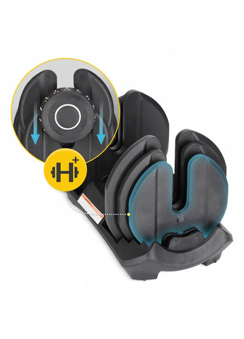 Гантель с регулируемым весом Premium 2.5-24 кг () 4FIZJO P-5907739319203 (342758100)