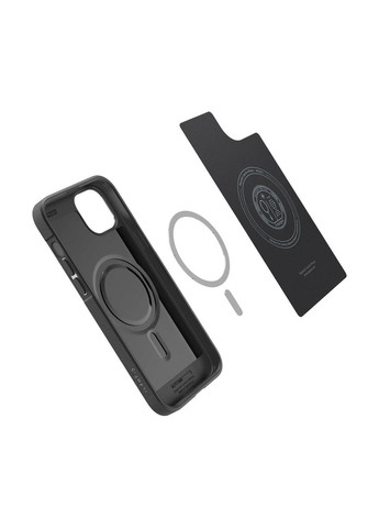 Чехол Core Armor MagSafe для iPhone 15 Plus Matte Black (ACS06455) Spigen (301510769)
