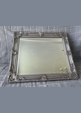 Зеркало серебряное с патиной в деревянной раме No Brand (308983384)