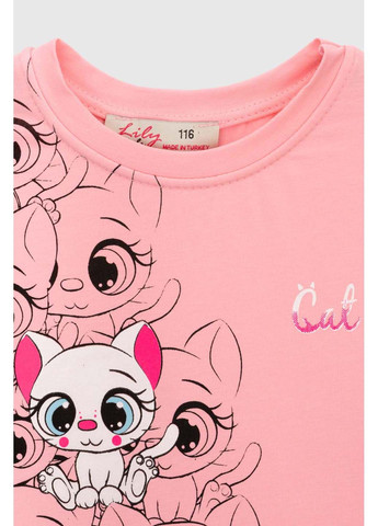 Розовое платье Lily Kids (284283585)