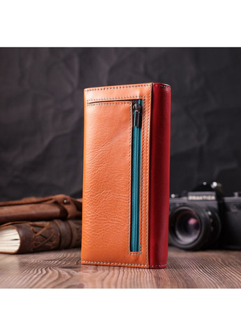 Жіночий шкіряний гаманець 18,5х9х3 см st leather (288048995)