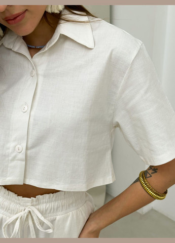 Стильный кэжуал костюм из льна. Vakko (298292563)