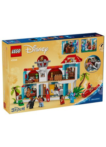 Конструктор (43268) Lego Disney Classic Пляжний будинок Ліло і Стіч (366701103)