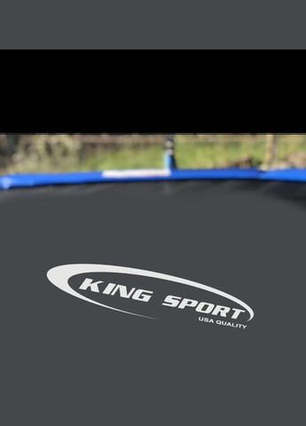 Батут 252 см із сіткою + драбинка King Sport (346535275)