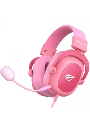 Ігрові навушники з мікрофоном HVH2002D Pink Havit 27828 (282313482)