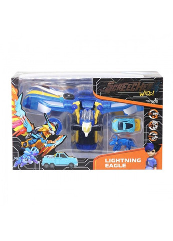 Машинка-трансформер ! S4 L3S - Лайтнинг Игл Премиум Screechers Wild (333708086)