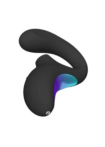 Клиторально-вагинальный звуковой стимулятор Enigma WAVE Black, 3 типа стимуляции Lelo (383112747)