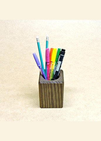 Настільний органайзер з дерева Стюарт сепія (КНЦ-000208) No Brand (328226424)