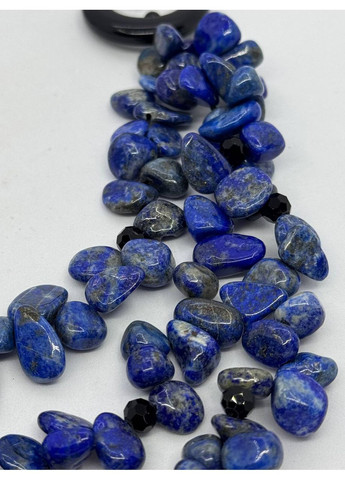 Намисто з лазуріту та кварцу 74 см Синій No Brand (363829957)