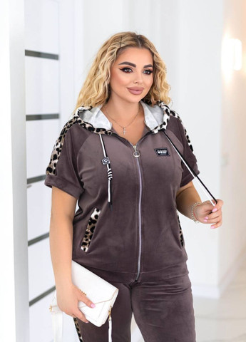 Спортивный костюм-двойка с анималистическими вставками Україна (328265957)