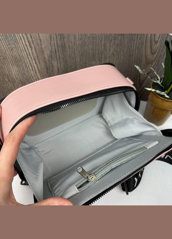 Стильная каркасная мини-сумочка для девушек стеганная экокожа пудровая (sku_1557Б) No Brand (330575939)