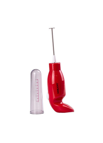 Капучинатор вспенитель 25 Вт бесшумный мини-миксер ручной SK-1733 Красный Sokany (367724409)