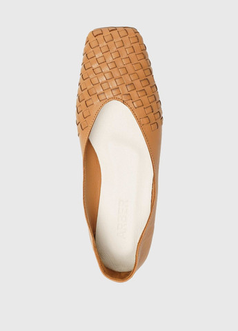 Женские балетки женские бежевые Arber | бежевые натуральная кожа (317564139)