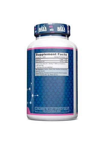 Витамины и минералы Time Release Niacin 250 mg, 100 таблеток Haya Labs (381215886)