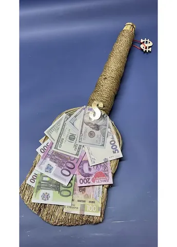 Оригінальний подарунок Грошовий віник Бабломет No Brand (385317466)