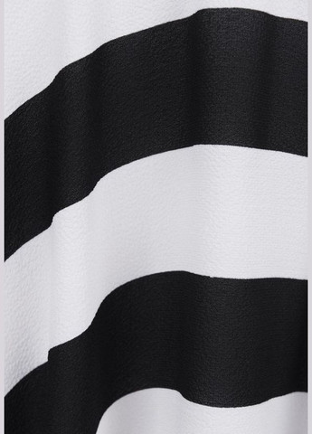 Чорно-біла блуза No Brand