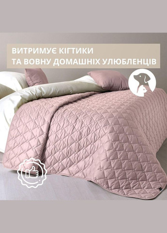 Покрывало на кровать, диван 210х240 см, стеганое, двустороннее, качественная стежка, микрофибра IDEIA (302975676)