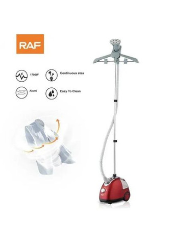 Потужний вертикальний відпарювач пароочисник для одягу речей 1700W RAF R 3037 Hengda (363831729)