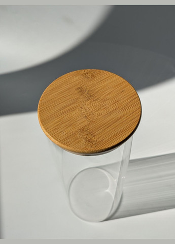 Ємність для сипучих продуктів прозора 1350 мл No Brand (347332552)