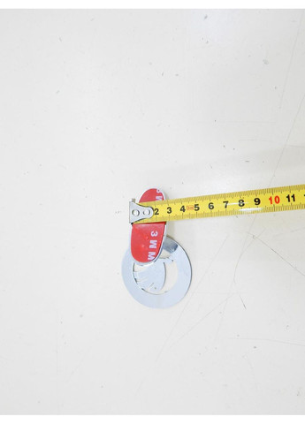 Емблема приціл на капот Хром на скотчі (сплав) Skoda (369611047)