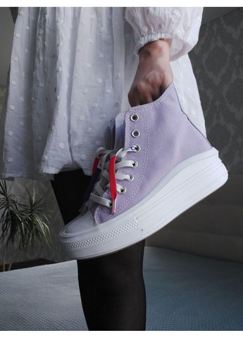 Білі Осінні кеди чоловічі converse chuck taylor all star move конверс No Brand