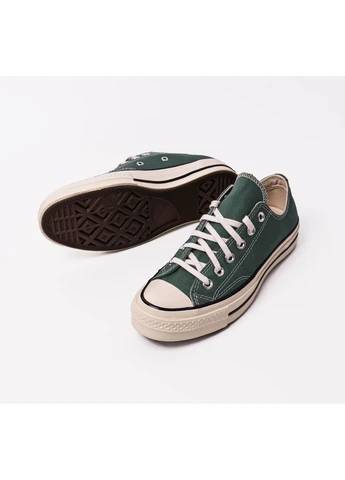 Зеленые кеды chuck 70 low green a06524c Converse