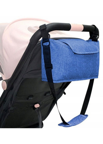 Сумка, органайзер для мам з фіксацією на дитячий візок 30хх15хх10 см No Brand (288048699)