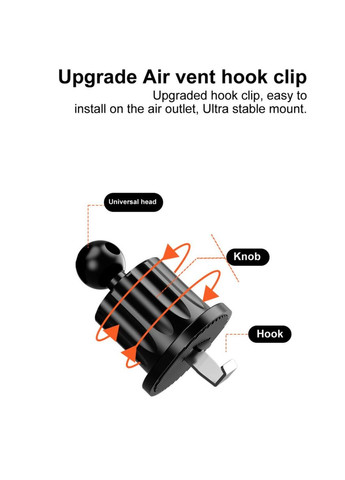 Автодержатель для телефона с БЗП Black WUW Z29 (340279535)