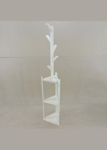 Стійка вішалка для одягу з дерева Созополь бланже (СВГ-001601) No Brand (328081290)