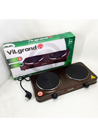 Настільна плита електрична VHP152F. Колір: коричневий Vilgrand (364665593)