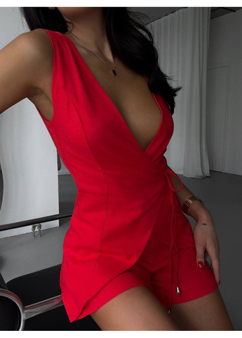 Жіночий лляний костюм: топ + шорти Україна (350669369)