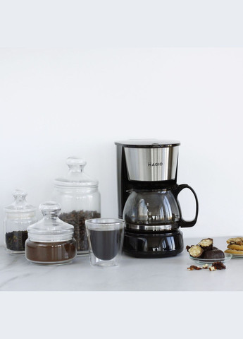 Кафеварка MG-964 650 Вт, Домашні кавоварки, Кавоварки електричні, Кавоварка для дому Magio (364663834)