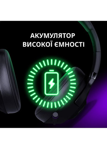 Гарнитура Noah 702 Wireless Gaming Black (LRG-GHS702) LORGAR (326519275)
