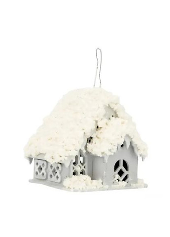 Будиночок декоративний новорічний дерев'яний 9*10*10 см 281233001 Dashuri (371236594)