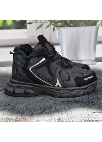 Зимние ботинки женские Fashion из искусственной кожи