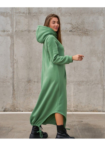 Оливковое повседневный платья 14853 оливковый ISSA PLUS