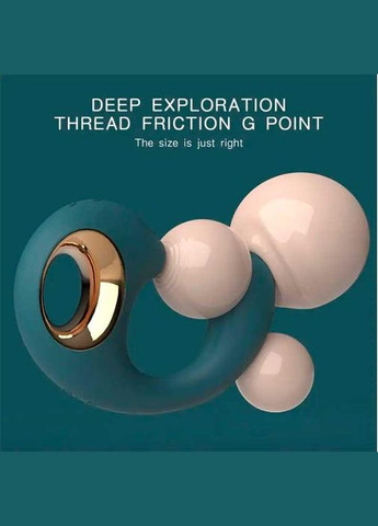 Клиторальный вакуумный вибростимулятор Dolphine Licker Vibe зеленый – Вибраторы No Brand (370611863)