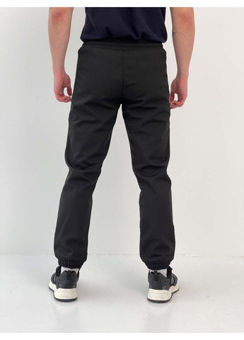 Черные спортивные, кэжуал демисезонные брюки Intruder