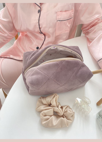 Косметичка велюровая цвета какао Magic (332663458)