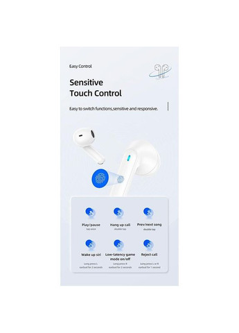 Наушники NX10 Dual-mic ENC TWS Earbuds черные 2 микрофона USAMS (282939980)