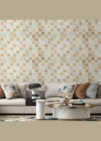 Панель стінова 3D 700х700х4мм Мозаїка бежева SW-00002011 Sticker Wall (329898835)
