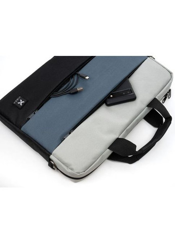 Сумка для ноутбука (NB1120BG) Vinga 15.6" NB1120 black/gray (295929445)