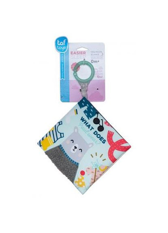 Розвиваюча іграшка книжка для візочка - Що вдягне ведмедик Пол (12605) Taf Toys книжка для коляски - Что наденет мишка Пол (366869788)