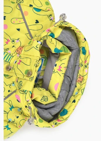 Жовта демісезонна куртка для дівчинки d442-015 116 см (2000989274186d) shop (2000989274186) Snowgenius