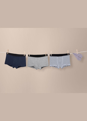 Трусики-боксеры набор 3 шт. для мальчика Ecoprint 457365-3 Pepperts Боксеры (362705794)