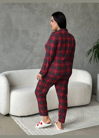 Комбінована жіноча піжама великих розмірів GT